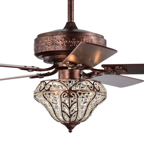 Warehouse of Tiffany Luella 26 Inch Antique Copper Finish Ceiling