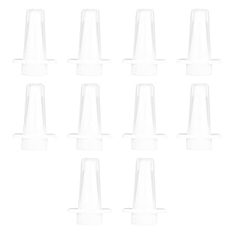 Pig Nasal Spray Head, Nose Spray Head Durable Lightweight Veterinary 10Pcs with Transparent for Piglets for Animal Husbandry for Pig Farm