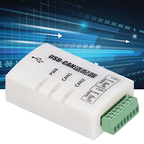 CAN USB Adapter, Automatic Detection Multifunctional CAN Bus Converter Easy Operation High Speed for Track Transportation for Automation Equipment - Image 5