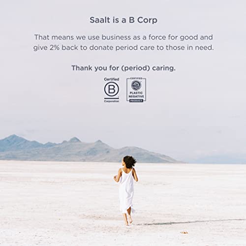 Saalt Soft Menstrual Cup - Best Sensitive Reusable Period Cup - Wear for 12 Hours - Tampon and Pad Alternative (Regular (Pack of 1), Mountain Iris)