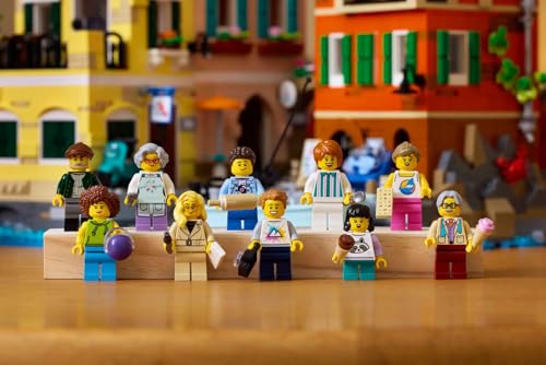 Image of LEGO 21359 Italian Riviera - Authentic Ligurian Seaside Village Model