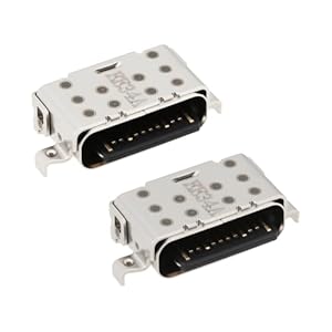 Create idea 2pcs USB-C Charging Socket Interface for laptops Compatible with Huawei MateBook X Pro W19 W29