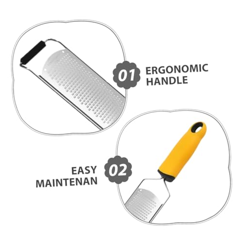 Râpe à fromage manuelle acier inoxydable zesteur citron Cabilock