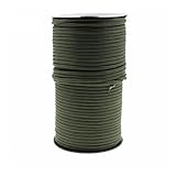Cuerda de Escalada de Alta Resistencia 100m 9 Core 550 Cordón de poliéster Paraguas de Paraguas al Aire Libre Camping Pulsera de Supervivencia Bricolaje cordón de Carpa Escalada al Aire Libre