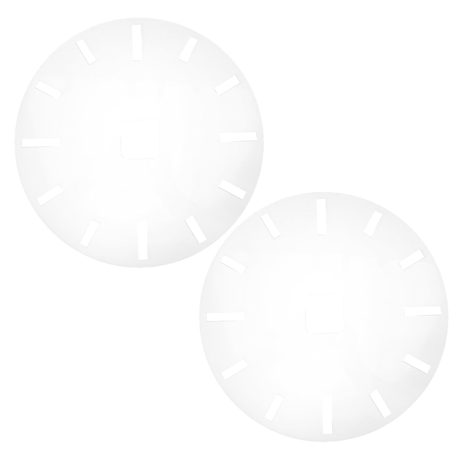 Plantillas de reloj redondas para diseñar esferas personalizadas en manualidades DIY