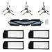 Bürste Filter Zubehör für Ecovacs DEEBOT X1 Omni X1 Plus X1 Turbo DEEBOT T10 T10 Plus T10 Turbo Staubsauger Roboter Ersatzteile (12 Stück)