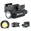 OLIGHT PL-Mini 2 Valkyrie Lampe Tactique Réglable Chargeur Aimanté Puissante 600 Lumens pour Chasse Recherche Compatible avec Picatiny Et GL Noir
