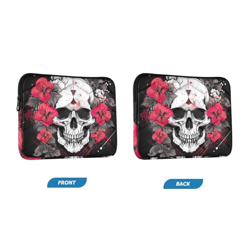 Funda para portátil 13-14 pulgadas impermeable con flores miniatura 2