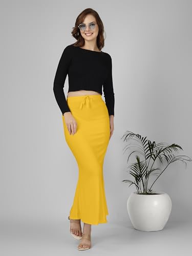 Image of Nexsus Stretchable Saree Shapewear | Petticoat for Women | Cotton Blended | Skirts for Women | Shape Wear Dress for Saree | Available in 80+ Colors and Plus Sizes
