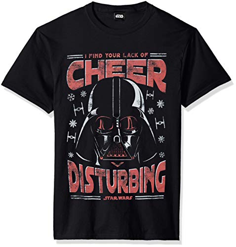 T-shirt Star Wars pour homme noir taille M en tissu doux et résistant