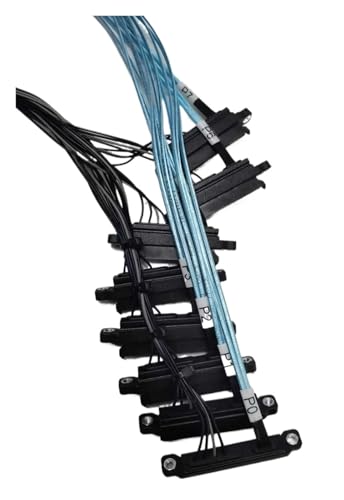 Cable de Datos 12G M1ni S/AS 2 SFF-8643 a 8 S/AS SATA 8482 miniatura 2