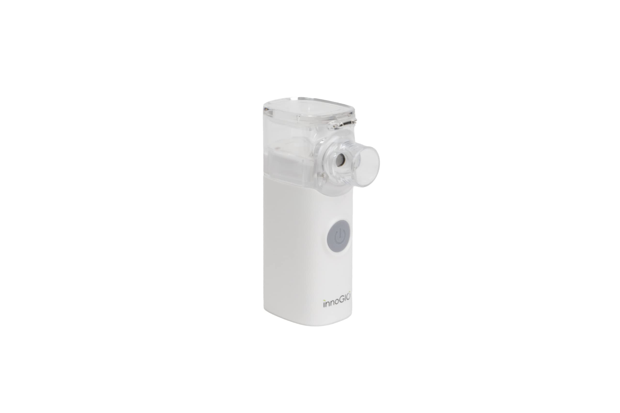 InnoGIO Mini Mesh, Aerosol Silenzioso e Portatile per Adulti e per Bambini, Nebulizzatore Elettrico con Tecnologia a Membrane Vibrante, Maschere Incluse