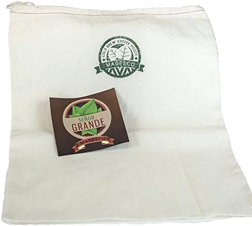 Madesco's 3 lb.-Coffee-Capacity for 5-Gallon Commercial Cold Brew Coffee Filter "The Senior Grande" (bucket/dispenser not included)