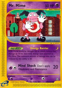 Pokemon - Mr. Mime (95b) - Aquapolis