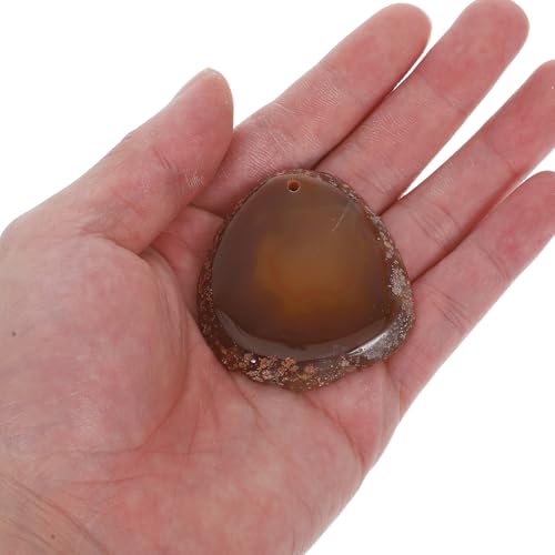 Tranches d'agate naturelle pour bijoux fait main et décoration de table bohème