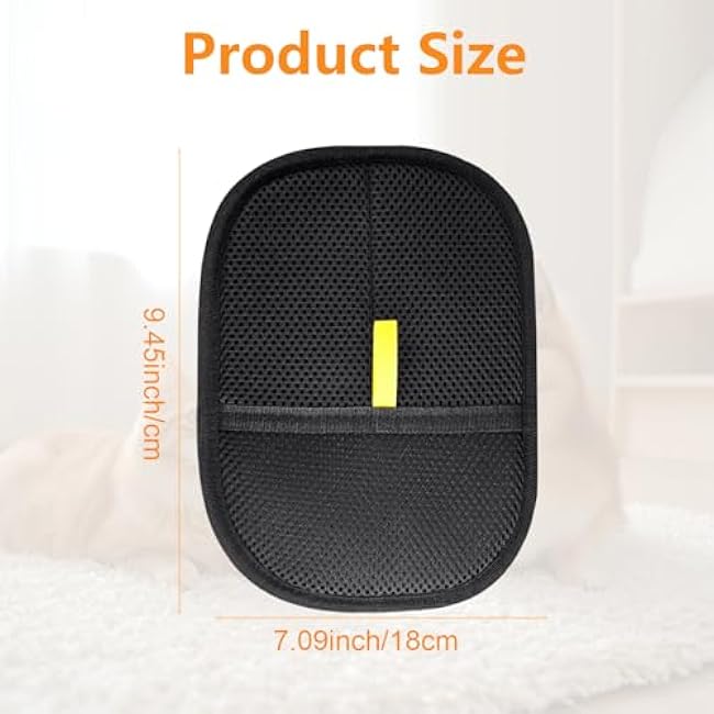 DreamCatching 2PCS Pet Hair Removal Gloves for Cats & Dogs, Reusable Electrostatic Pet Hair Remover Gloves for Couch, Carpet, Furniture, Car, Bedding, Easy Cleaning & Grooming Tool-tNsPnMFI