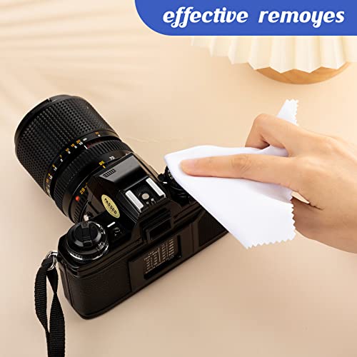 300 Pcs Glasses Cleaning Cloth Microfiber Glasses Wipes Assorted Colors Glasses Cloth For Cleaning Eyeglasses Camera Lens Cell Phones Laptops Lcd Tv Screens And More, 6 X 7 Inch #TOP4