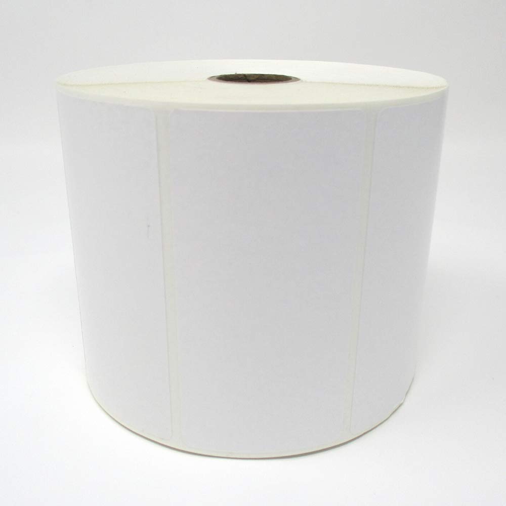 Brother Genuine RD004U1S Standard Die-Cut Labels, White Paper, 4 inch x 2 inch, Multipurpose, Direct Thermal, 1,445 Labels/Roll, 8 Rolls,11,560 Total Labels