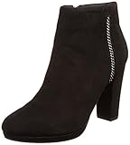  Geox D Kali - Botas de caño bajo de Cuero Mujer, Color Negro, Talla 36 EU (3 Damen UK)