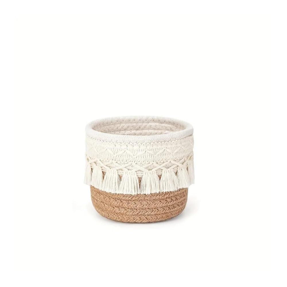 LIANXIBAG 2pcs Boho Chic Macrame Makeup Brush Holder - Foldable, No-Install Organizer For Cosmetic Brushes&Accessories Make Up(Mix)
