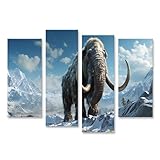Formato incl. distanza: 130 x 80 cm – 4 pezzi