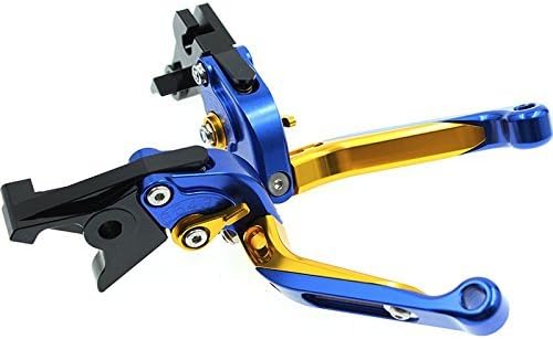 Miniatura 9 de FXCNC Palancas de embrague de freno plegables extensibles ajustables compatibles con Raptor YFM660 01-04, TTR125LLELW 00-16, Banshee 350 02-06,