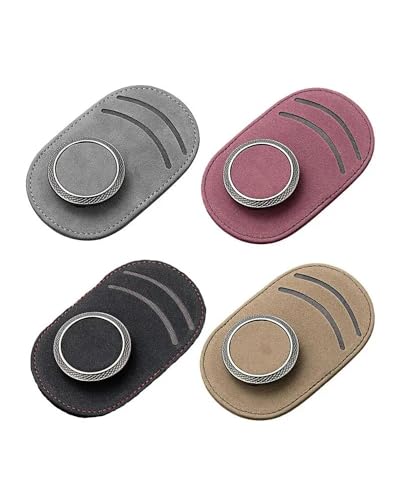 Fixation pour pare-soleil de voiture et étui rigide pour lunettes de vue