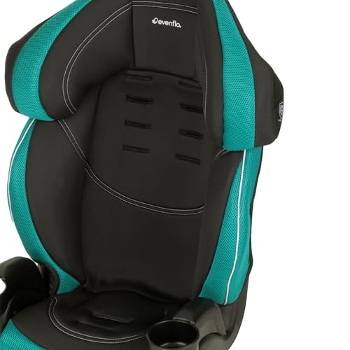 Evenflo Chase LX Harnessed Booster Car Seat (Jubilee Green) - image 8