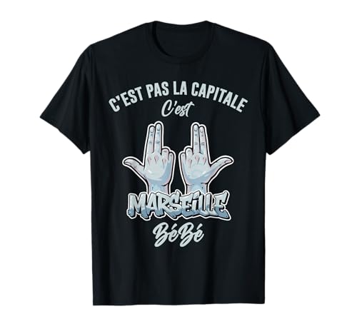 Pas La Capitale Marseille Bébé Cadeau Marseillais T-Shirt