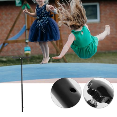 Toddmomy Barra De Manillar para Trampolín De Fitness De Acero Inoxidable Mini Mango Seguro para Niños Y Adultos 47.24X15.74X5.90 Pulgadas Accesorio De Estabilidad para Ejercicio - imagen 5