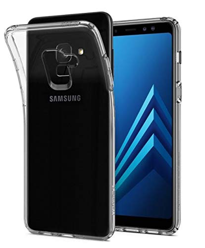 Image of Case Creation Brand - Mobile Cover for Samsung Galaxy A8 Plus (Soft & Flexible Back Case), Transparent
