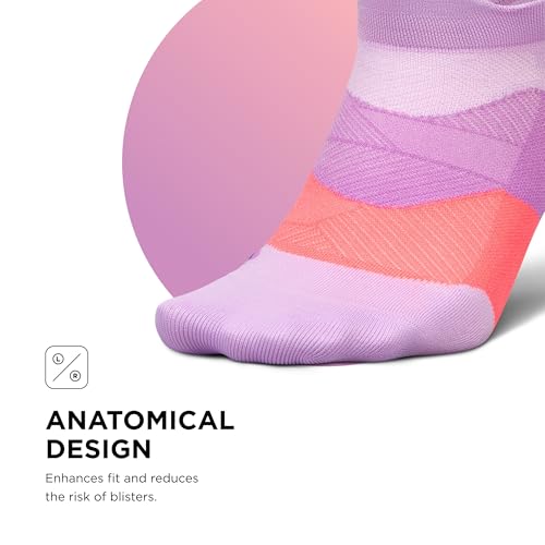 Image of Feetures Elite Light Cushion Mini Crew Sock - Sport Sock with Targeted Compression
