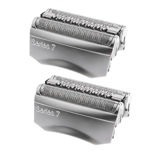 2 Stück 70S Scherkopf Serie 7, Elektrischer S7 Rasierkopf Kompatibel Mit Series 7, Scherkopf Ersatzscherteil Ersatzklingen Folienkopf Zubehör für S7 70s 790CC, 720, 750CC, 760CC