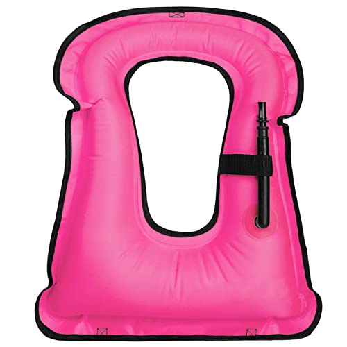 Dosurban Inflatable Snorkel Vest For Adults Kids Children, Adjustable Light Snorkeling Jackets Safety Vests For Diving, Snorkeling, Swimming, Surfing (Up To 200 Lbs Loading) #TOP7