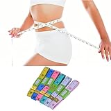 Soft Measuring Tape for Body and Sewing, Flexible Dual-Sided Retractable Tape Measure, Portable and Accurate Tailor’s Tool for Fabric and Waist