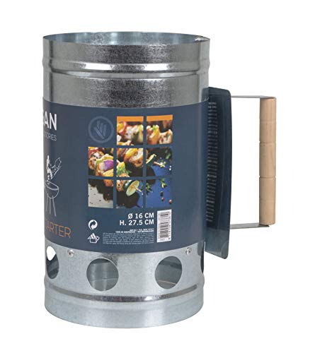 No Label 8192550 Kohlestarter Silber 16 x 27,5 cm, Uni, 8192550, Silber, 16 x 27,5 cm