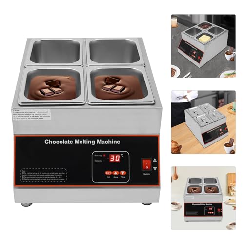 Chocolate Melting Pot Máquina para Derretir Chocolate 4 Ollas miniatura 4