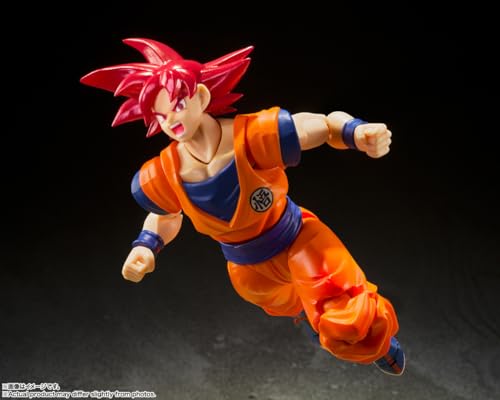 Image of TAMASHII Nations - Dragon Ball Super - Super Saiyan God Son Goku -Saiyan God Instilled with The Light of Righteous Hearts-, Bandai Spirits S.H.Figuarts Action Figure