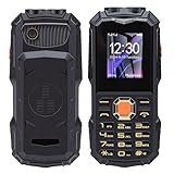 Garsent Handy mit Großen Tasten, Entsperrtes 4G-LTE-Telefon mit SOS-Notruftaste, 16800 MAh Großer, Dual-SIM, Robustes, Einfaches Telefon für Senioren, Outdoor-Einsatz (Rot)