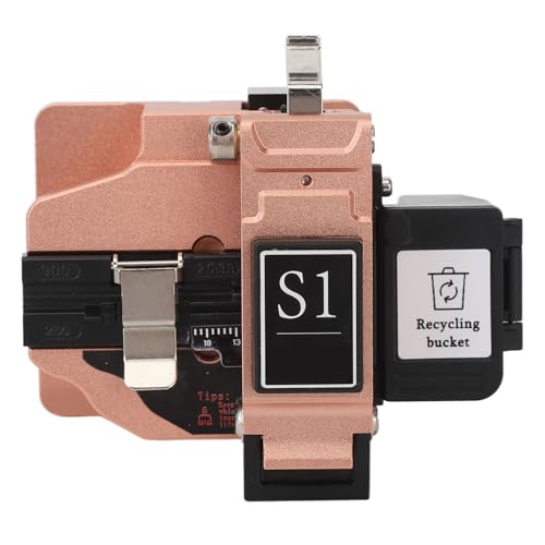 Outil De Couperet De Fibre Optique S1 Couperet De Fibre Optique à Stabilité Automatique Coupe-fil De Câble Optique FTTH 60 000 Cycles Presse De Découpe Soudage à Froid De Haute Précision Fusion à Chau