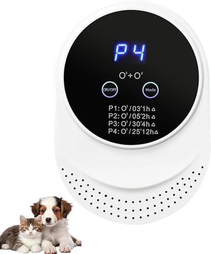 ECO PET SUPPLY Smart Air Purifier with Touch Screen for Pet Houses, Deodorizer