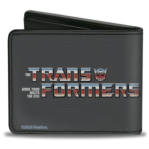 Hasbro Wallet, Bifold, Transformers Optimus Prime and Bumblebee Built For Greatness, Vegan Leather