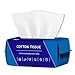100 Count Disposable face towel, Ultra Thick face towels, Face towels disposable, Lint- free Facial Tissue, Skincare and Makeup Remover
