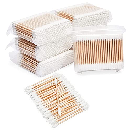 Precision Tip Cotton Swabs with Bamboo Handles (3 In, 1400 Pieces)