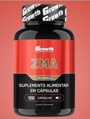 Suplementos de Crescimento ZMA - 120 Cápsulas