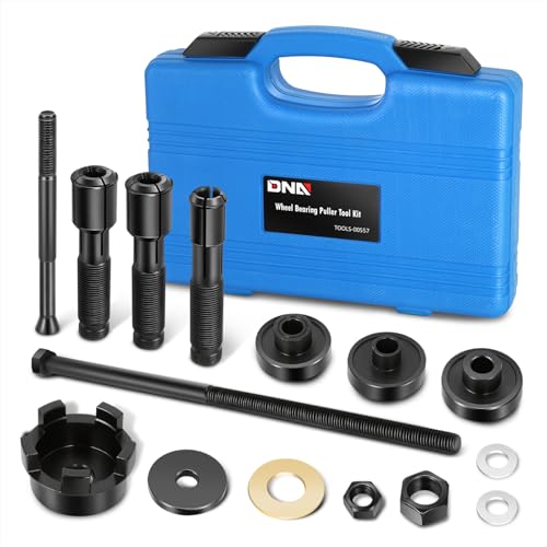 DNA Motoring Wheel Bearing Puller Tool Kit Compatible with 2000-2020 Most Harley Davidson Motorcycles Wheel Bearing Removal and Installation Tool for 0.75 1 25mm Bearings TOOLS-00557