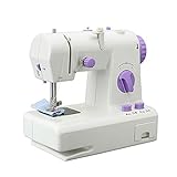 Mini-Größe und kompakt: Als platzsparende, diese Nähmaschine ist eine aufwendige und Mini-Größe Nähmaschine, die fortschrittlichen und hochpreisigen Maschinen sind aufwendiger auf Herstellung.