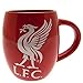 LIVERPOOL FC TEA TUB MUG - RED MUG WITH WHITE LIVERBIRD - LARGE MUG, HOLDS OVER 16 OUNCES - PERFECT FOR ANY LFC FAN - GET YOURS TODAY