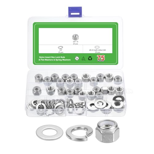 Écrous Verrouillage Auto-Serrants anti-vibration avec rondelles