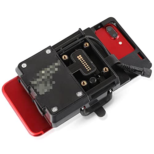 VFVCTGHZ Motocykl Ładowanie Telefonu Komórkowego Wspornik Nawigacyjny Wsparcie Dla B&MW Dla R1200GS Dla R1250GS Dla R1200GS/1250GS 2012-2021 Uchwyt do nawigacji na telefon motocykla